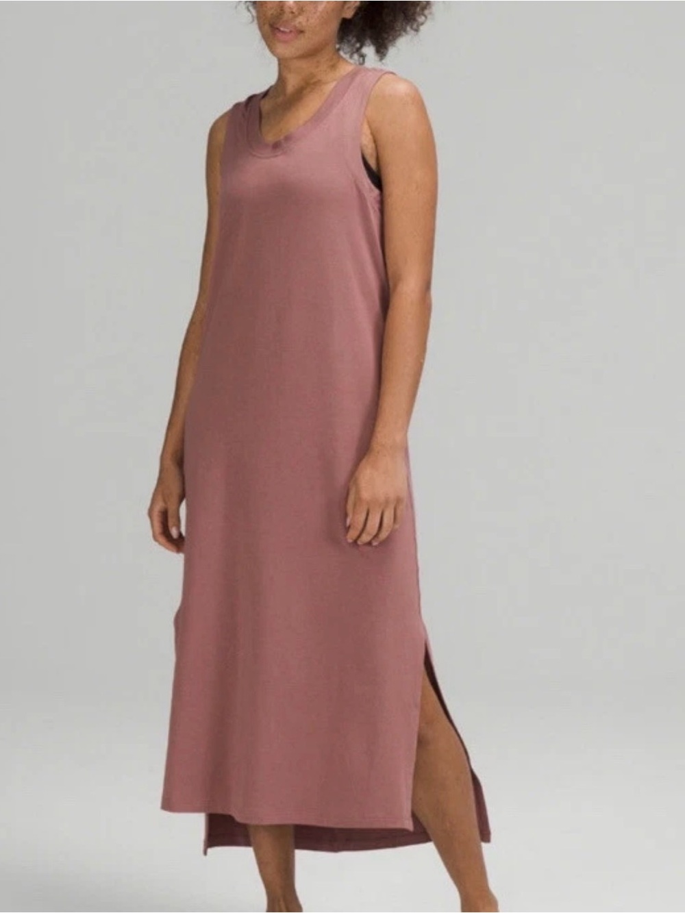 lululemon athletica Mauve Pink Sleeveless Maxi Dress